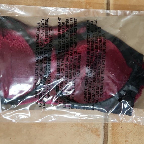 Red/Burgandy Vampire Corset, Bustier Top, Adult L/XL - Picture 4 of 4